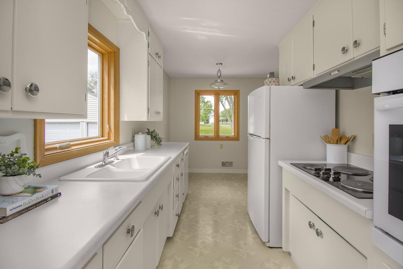 Freshly Painted Kitchen