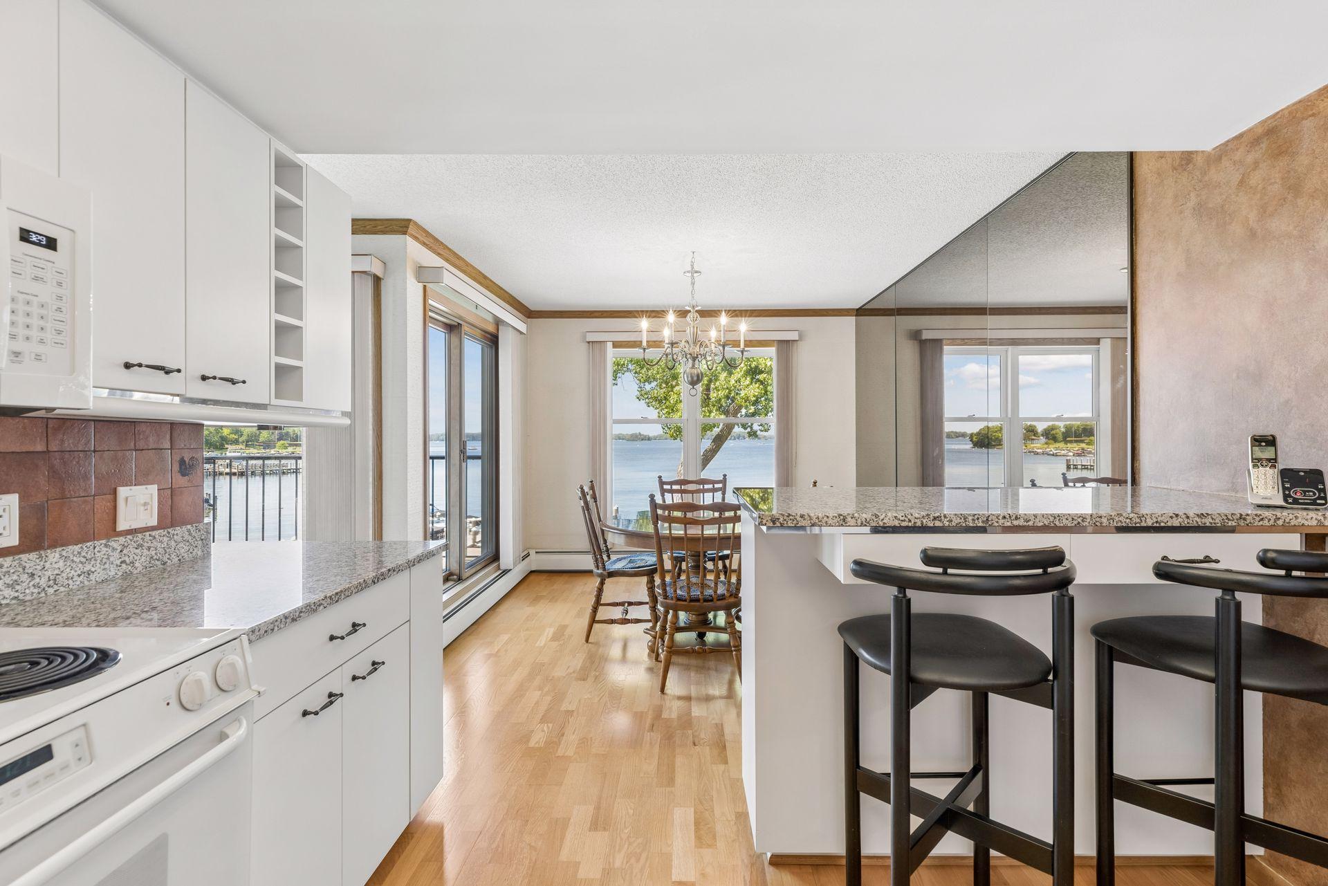 Breathtaking lake views from almost every window