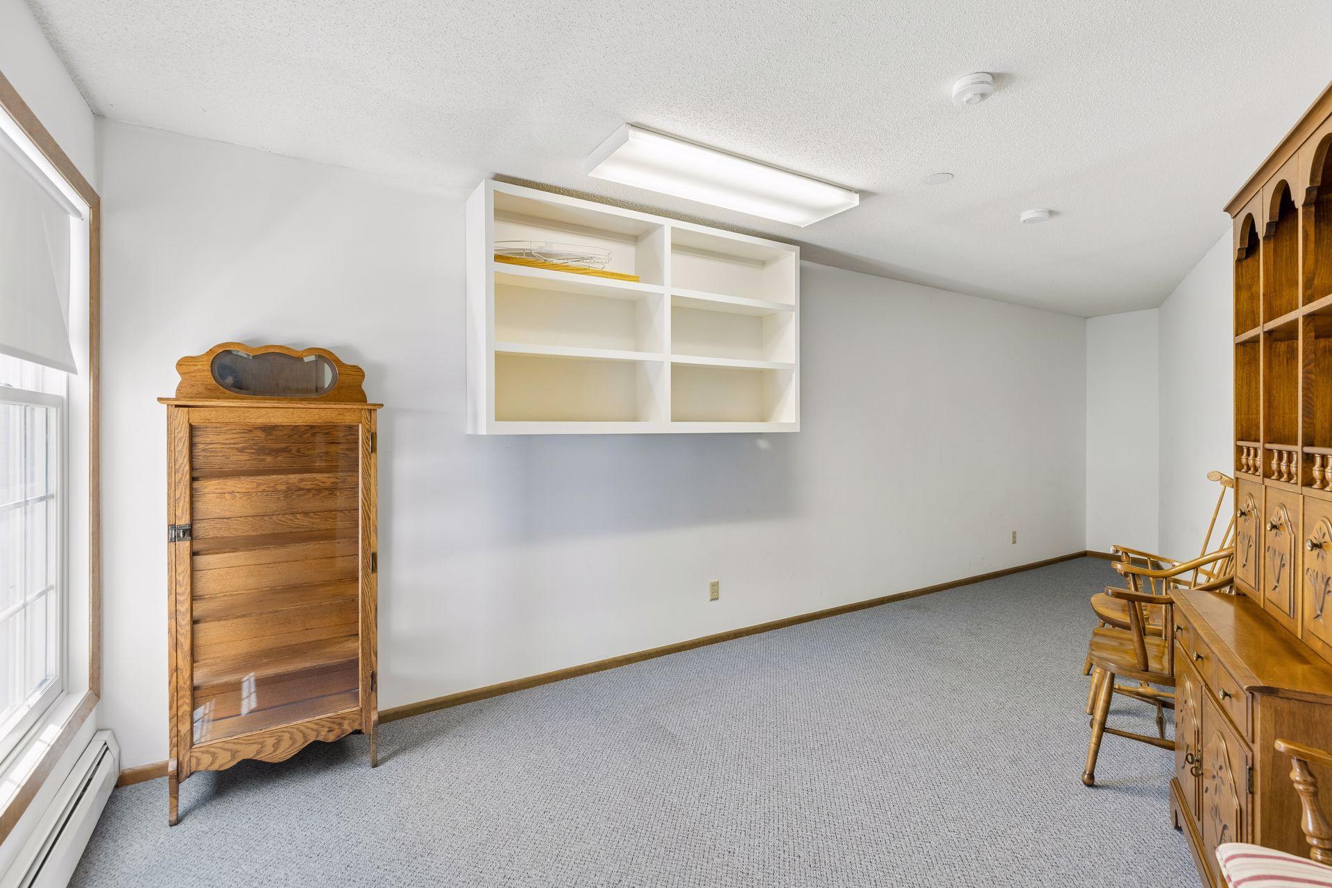 Windowed Annex is just down the hall a few steps and provides opportunity for storage, office or ?