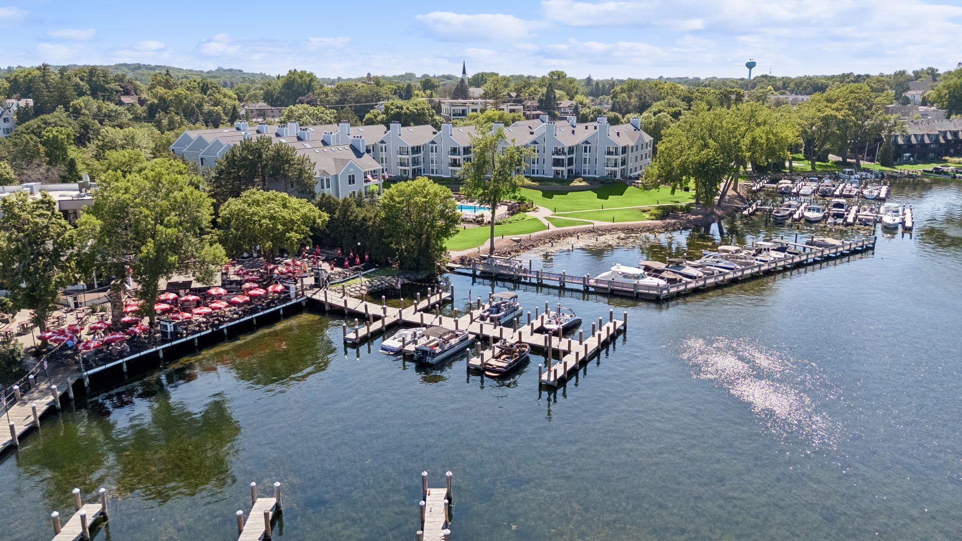 Association docks for lease to homeowners-$1244 per season.