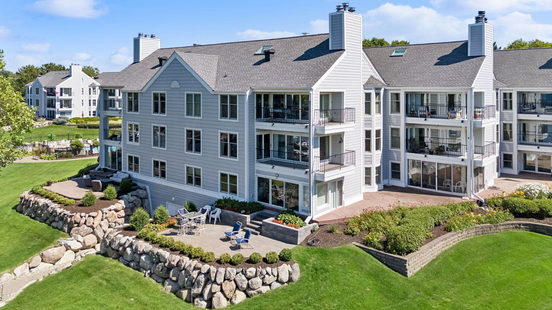 This unit has the closest proximity to the lake, with arguably the best views