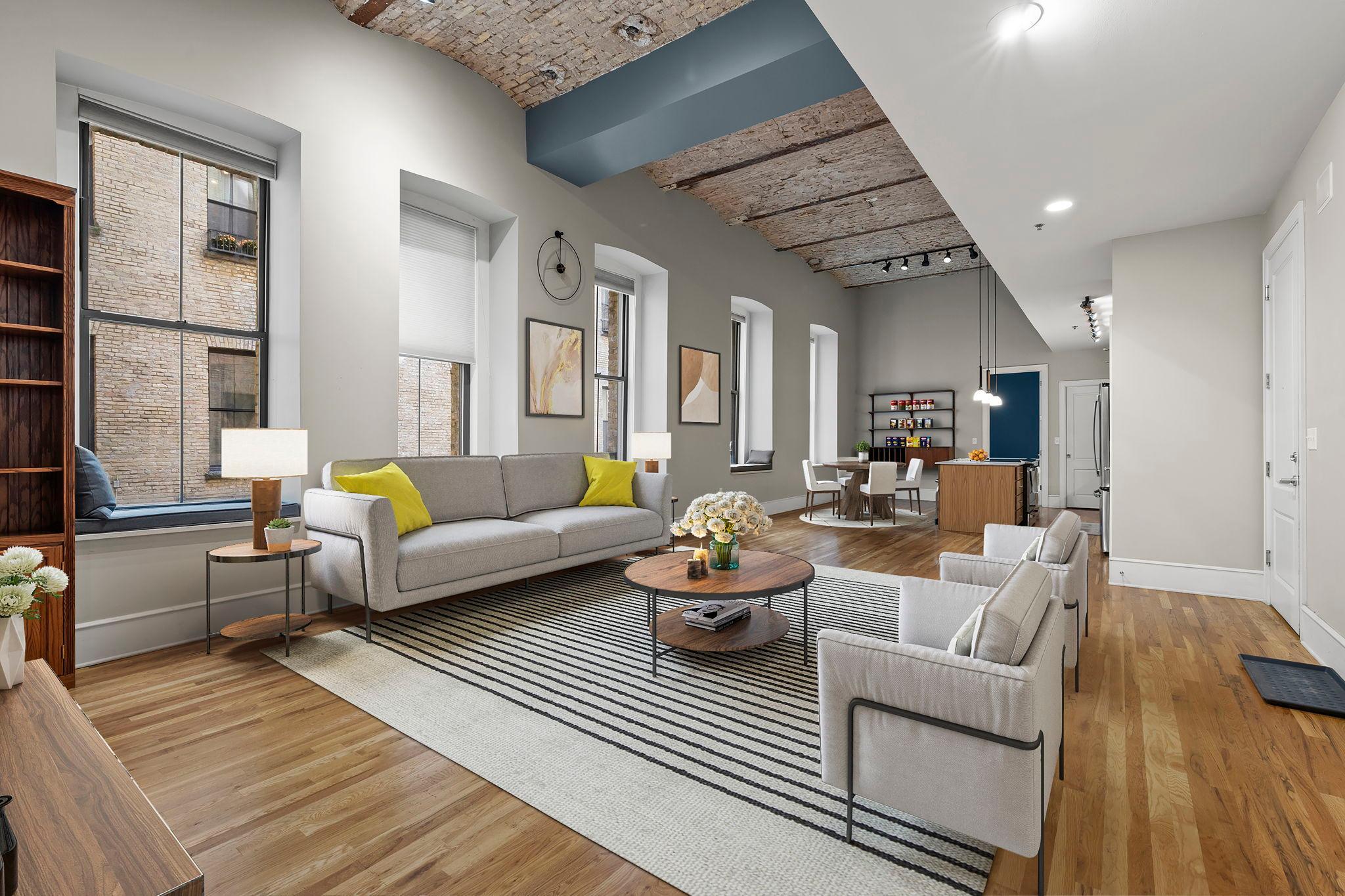 Open concept living at it's finest.