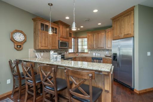 Functional layout makes meal prep and entertaining a breeze.