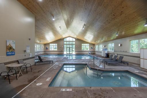 Enjoy access to the indoor pool, Jacuzzi, fitness room, tennis courts, and more.