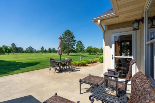 Unwind while overlooking the beautiful Whitebirch Golf Course.