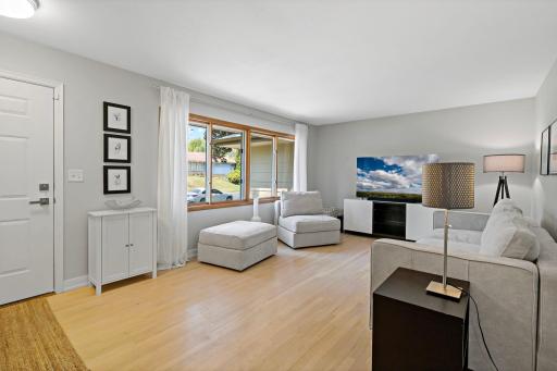 Spacious bright living room
