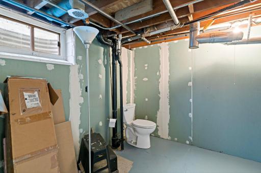 Bathroom ready for your final touches