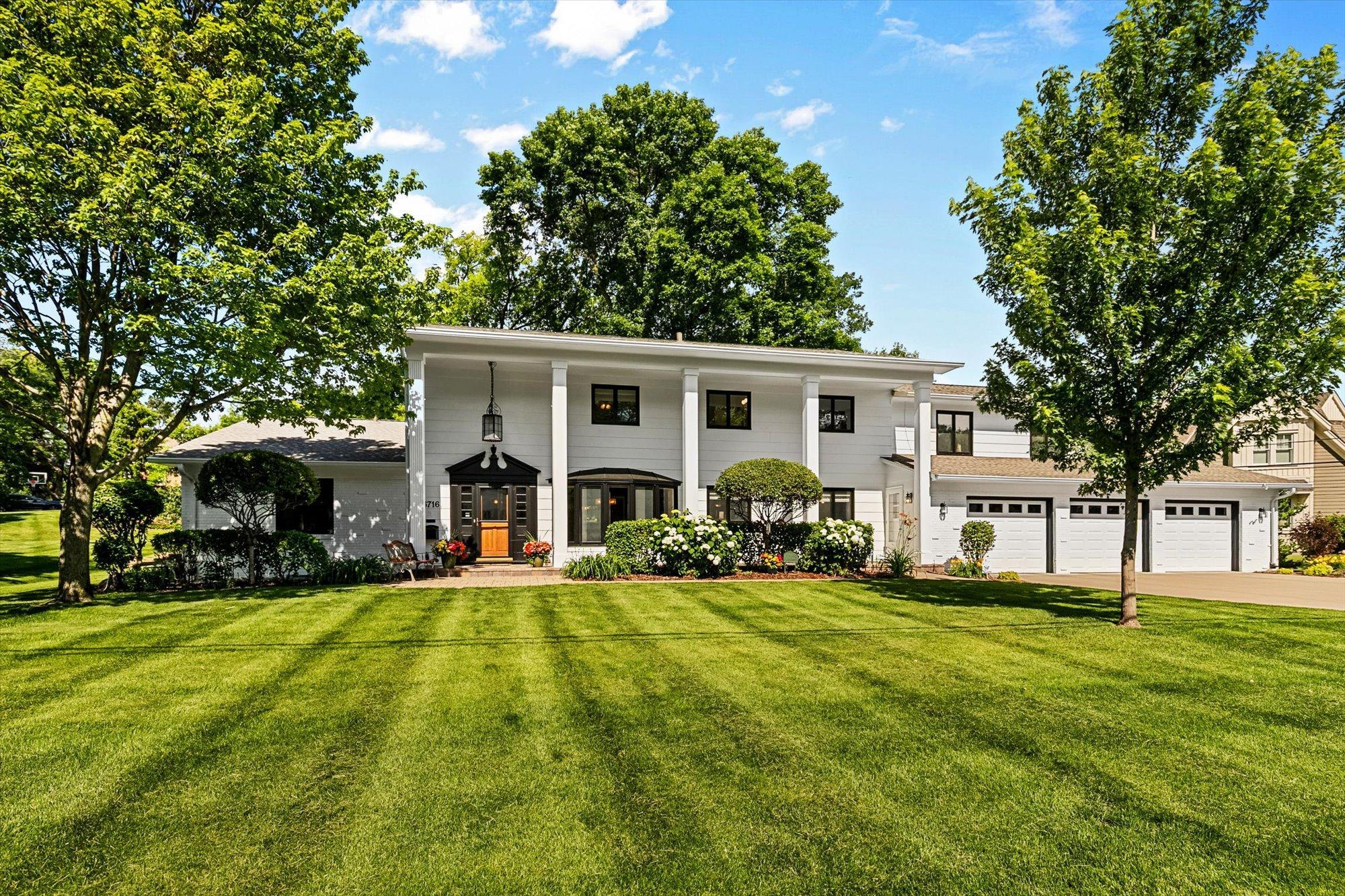 Within one of Edina's most sought after communities, sits this stately manor.