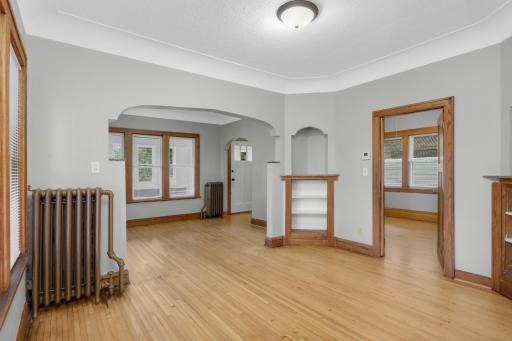 Front House: Built-ins, and Beautiful Woodwork