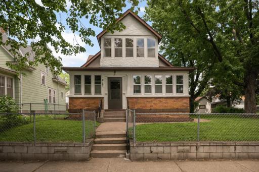 Front House: Charming Brick Home