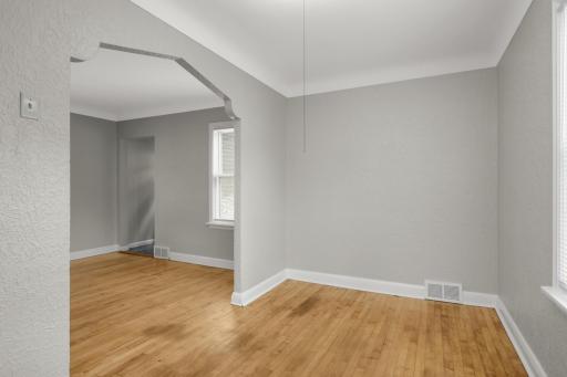 Rear House: Dining Room Looking into Living Room