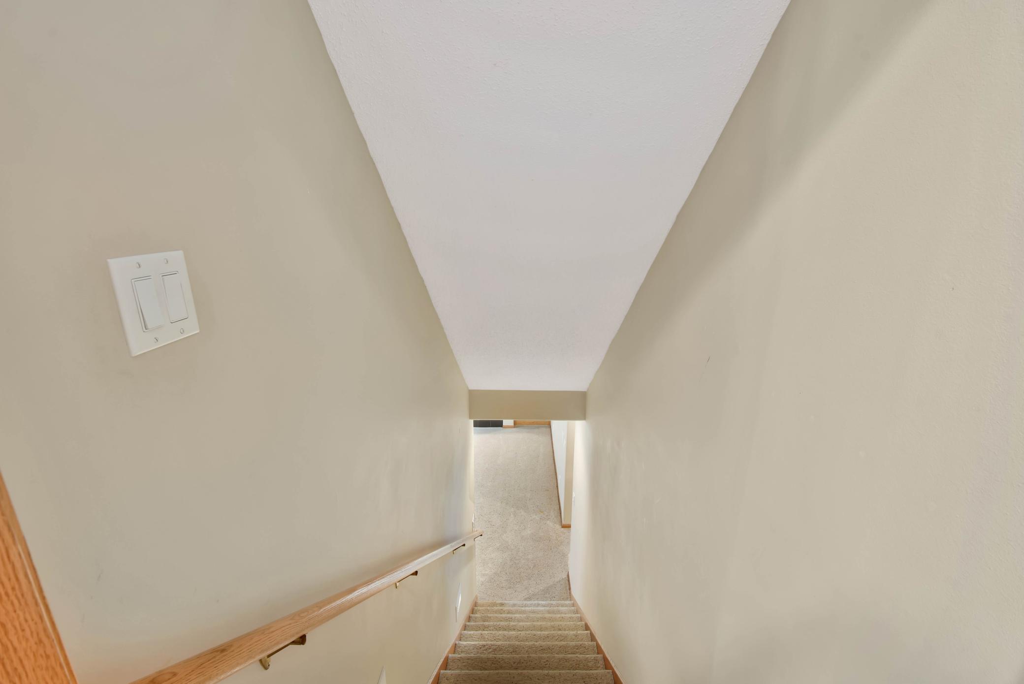 Stairs to basement