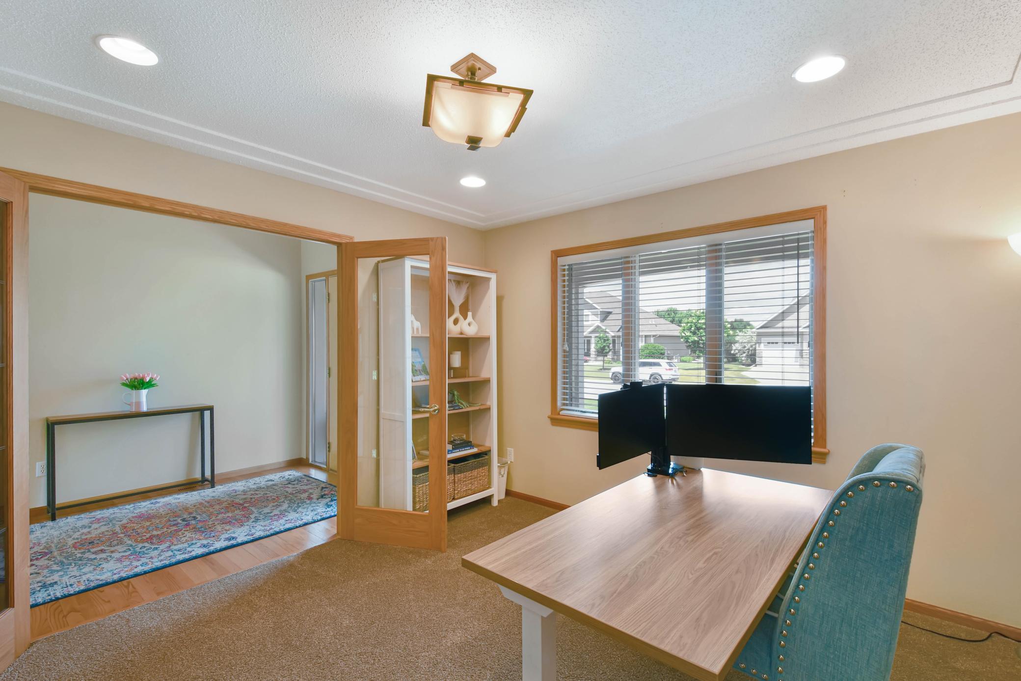 Front room looking to street