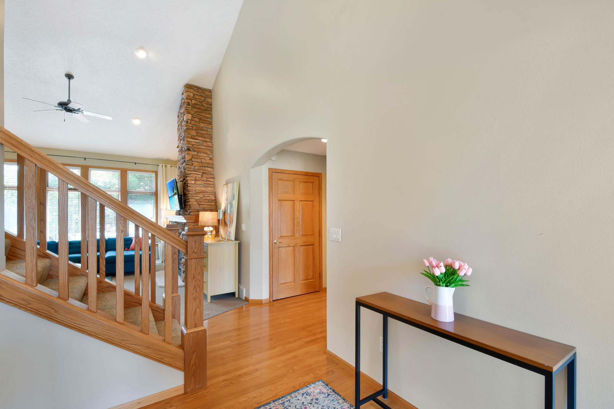 View from foyer