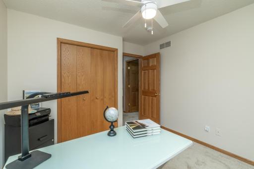 New Carpet, Six Panel Oak Door and Neutral Colors
