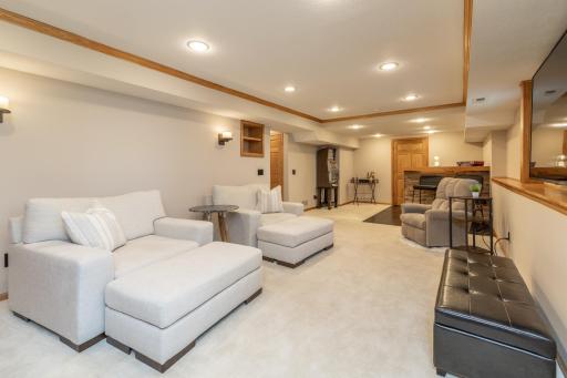 Lowest Level is Perfect for Entertaining and Features Additional Family Room