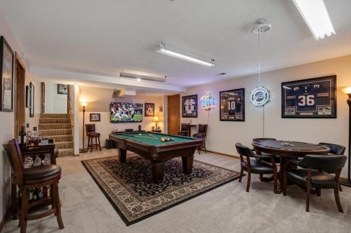 Virtually Staged lower level. Use your imagination for what this space can be!