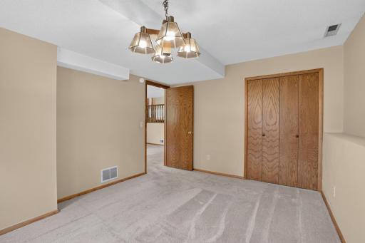 Lower level bedroom