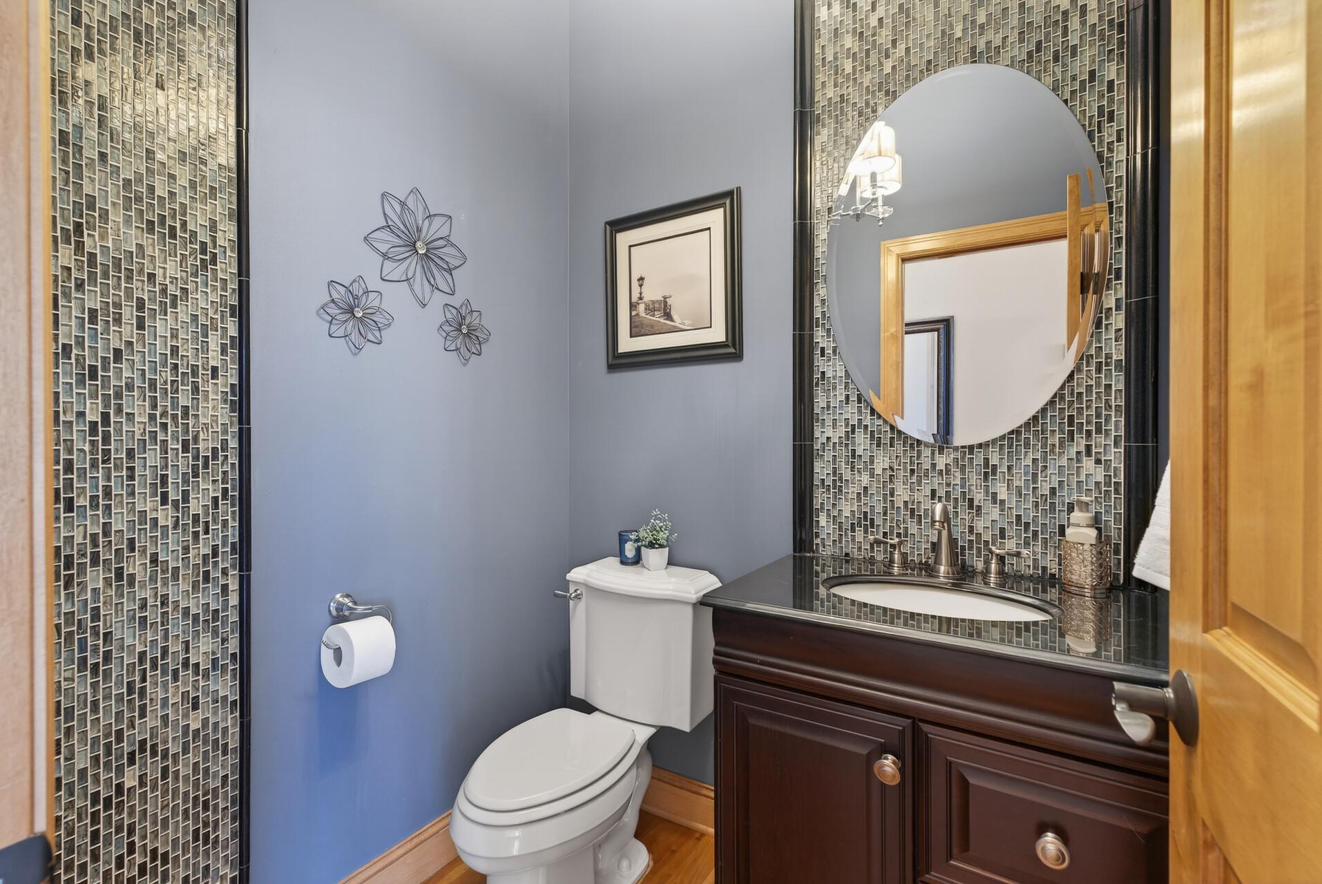 Even the smallest spaces got the full design treatment