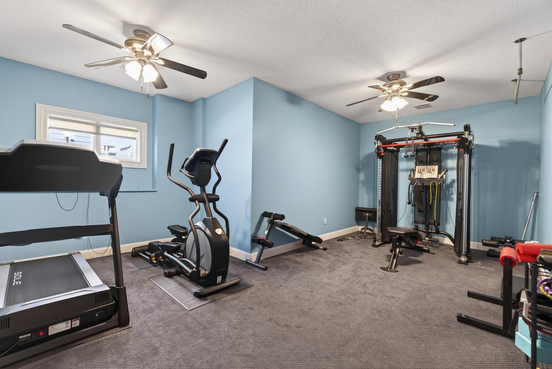 Workout space that actually makes you want to use it