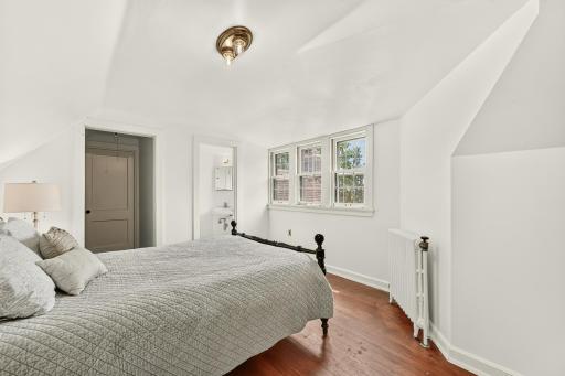 Private attic bedroom with en suite bath