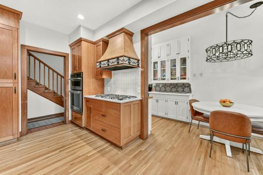 Bright open kitchen