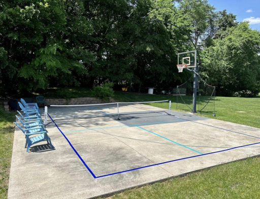 Photo Basketball Hoop Currently On Other Side Of Court - Photo From Previoius Listing Used With Agent's Permission
