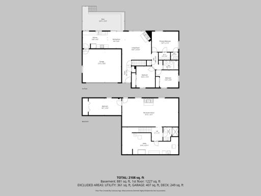 Both Levels Floor Plan