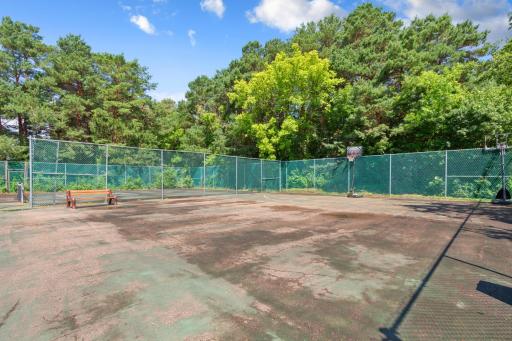 Clubhouse Basketball Court
