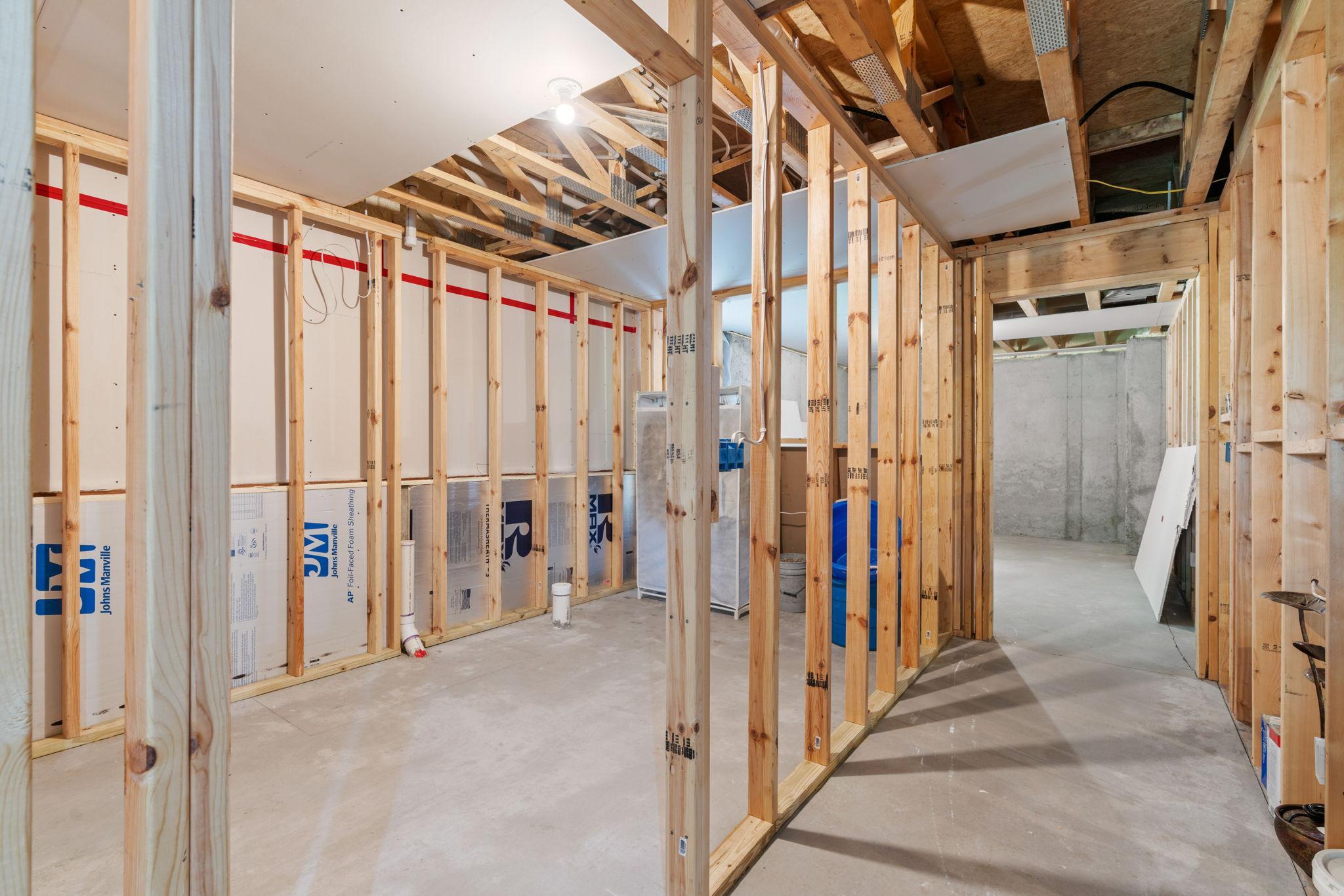 Walk-out unfinished LL is framed for 2 addt’l Beds, Bath & expansive future Family Room, offering incredible opportunity to build instant equity