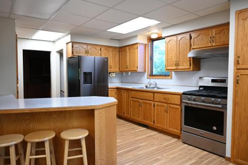 Spacious kitchen