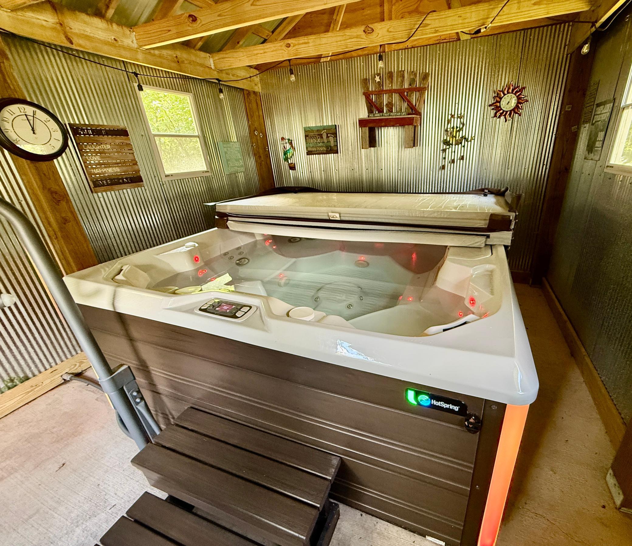Saltwater Hot Tub