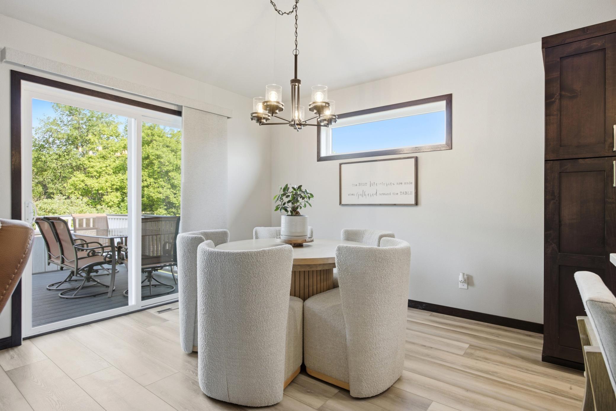 Dining area