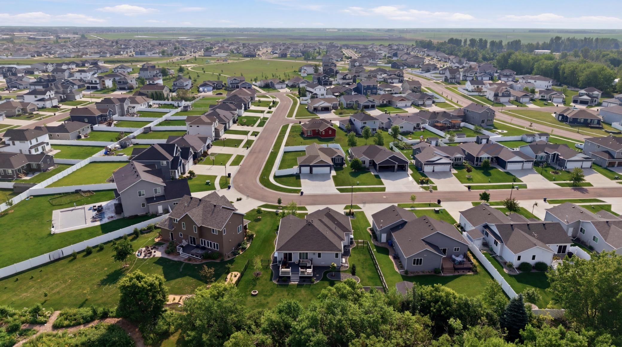 Deer creek aerial