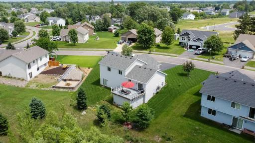 One of the greenest lawns in the neighborhood