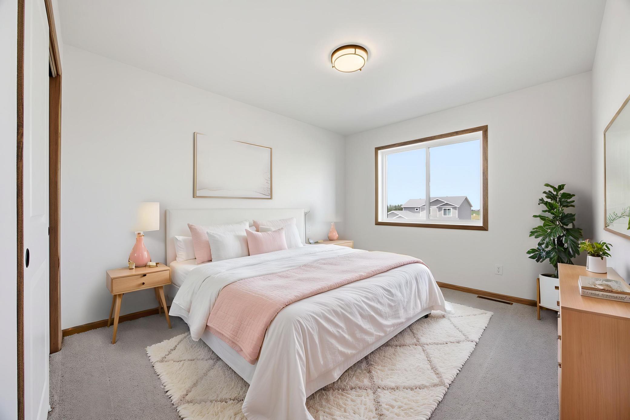 Virtually Staged Bedroom 3