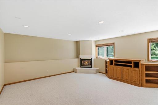 A second fireplace means even more places to gather.