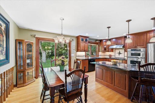Easy access to the backyard for summer entertaining.
