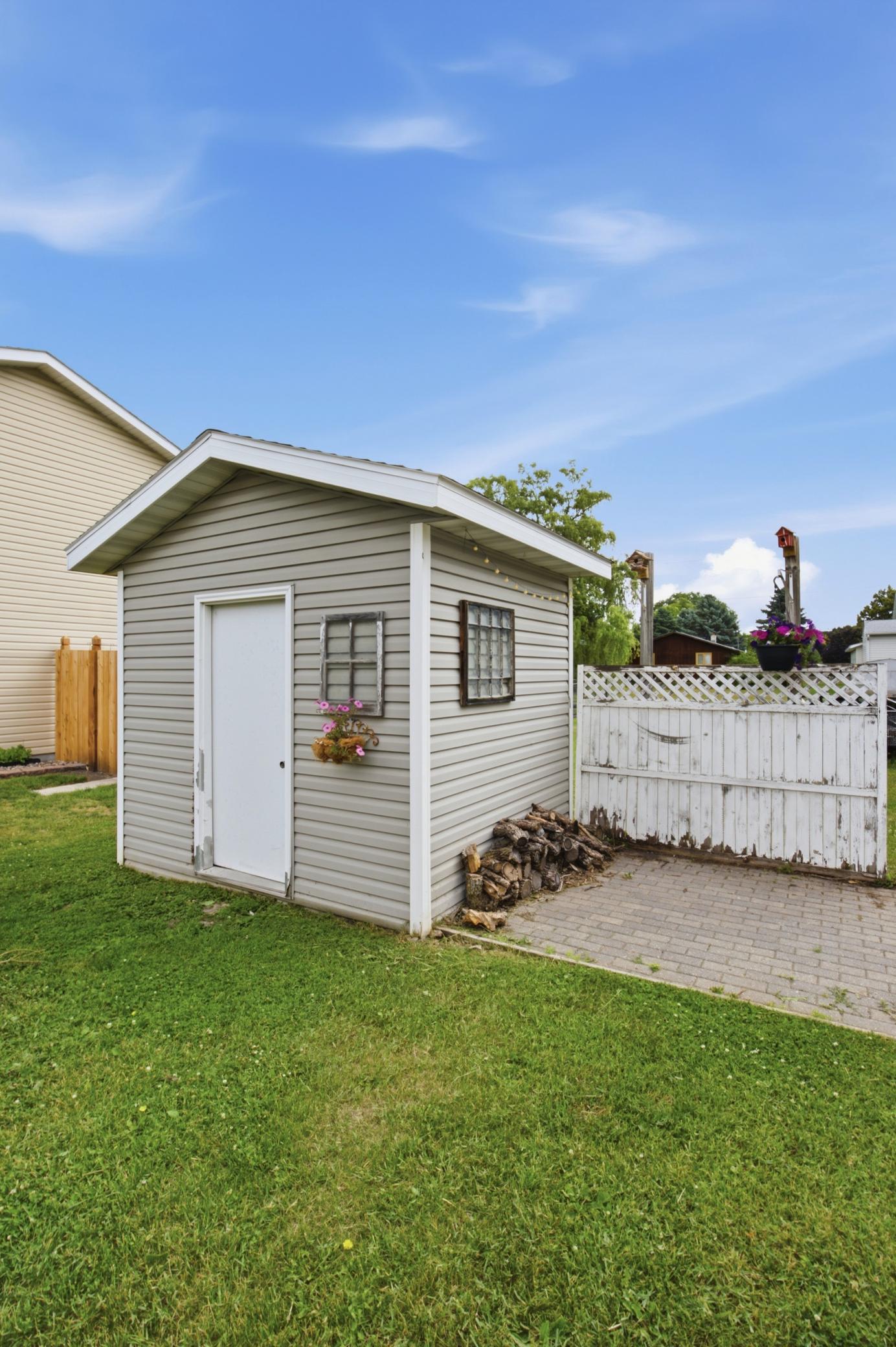 Yard shed