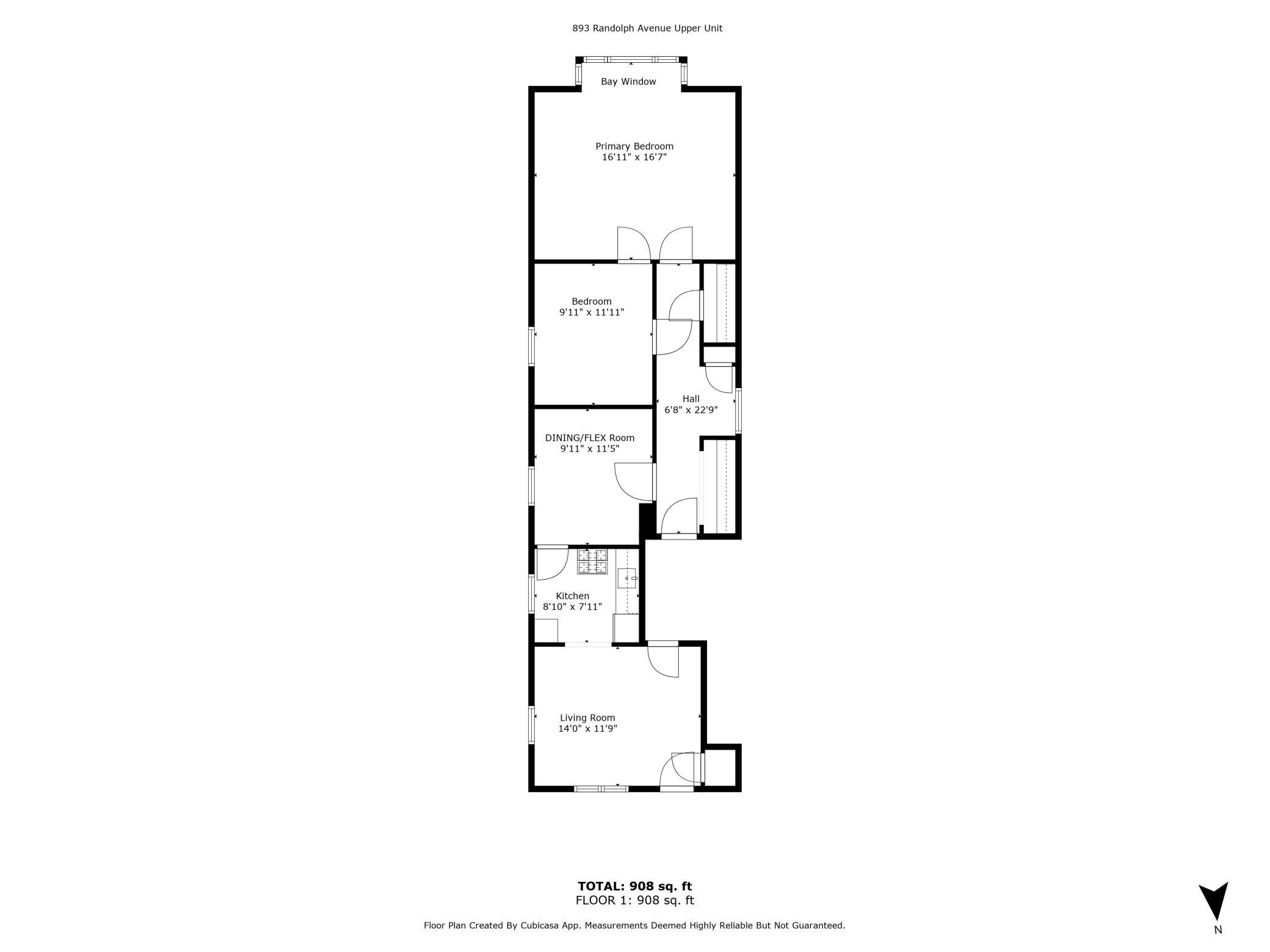 893 Randolph Avenue - Upper Unit