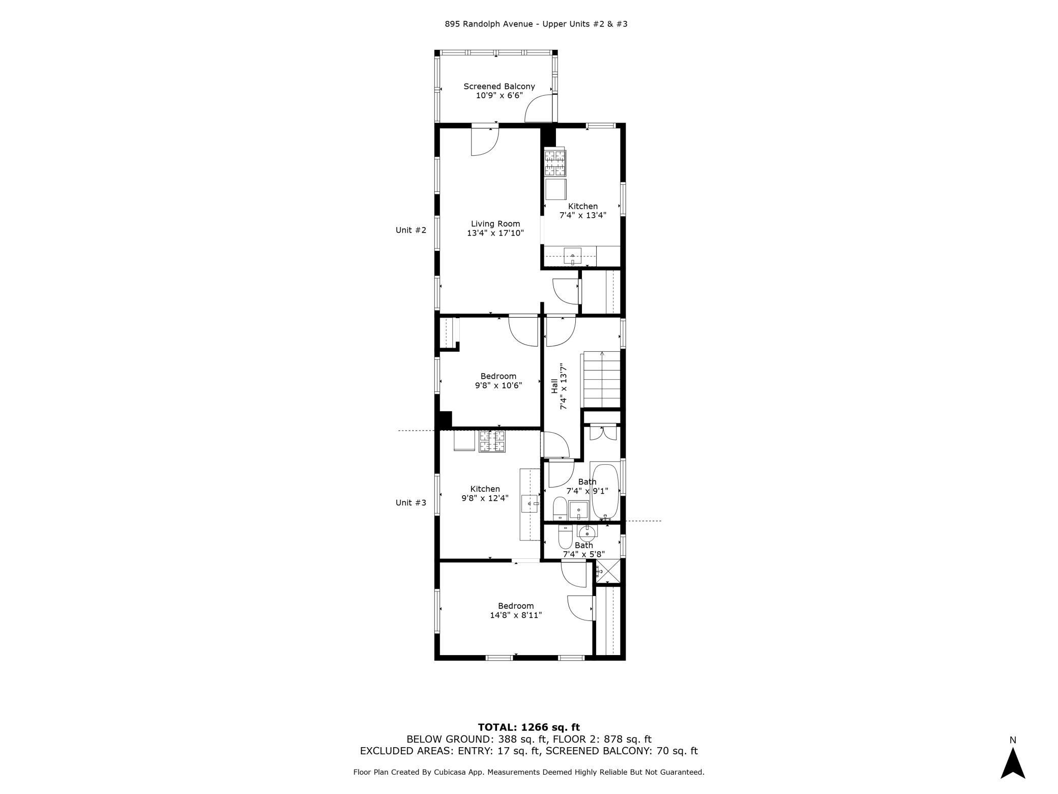 895 Randolph Avenue - 2 Upper Units