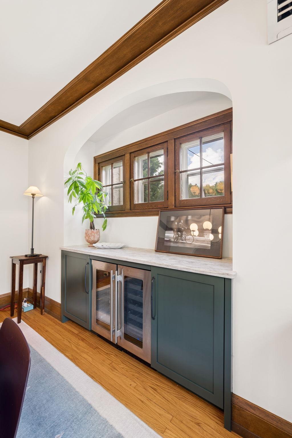 Built in Dry Bar