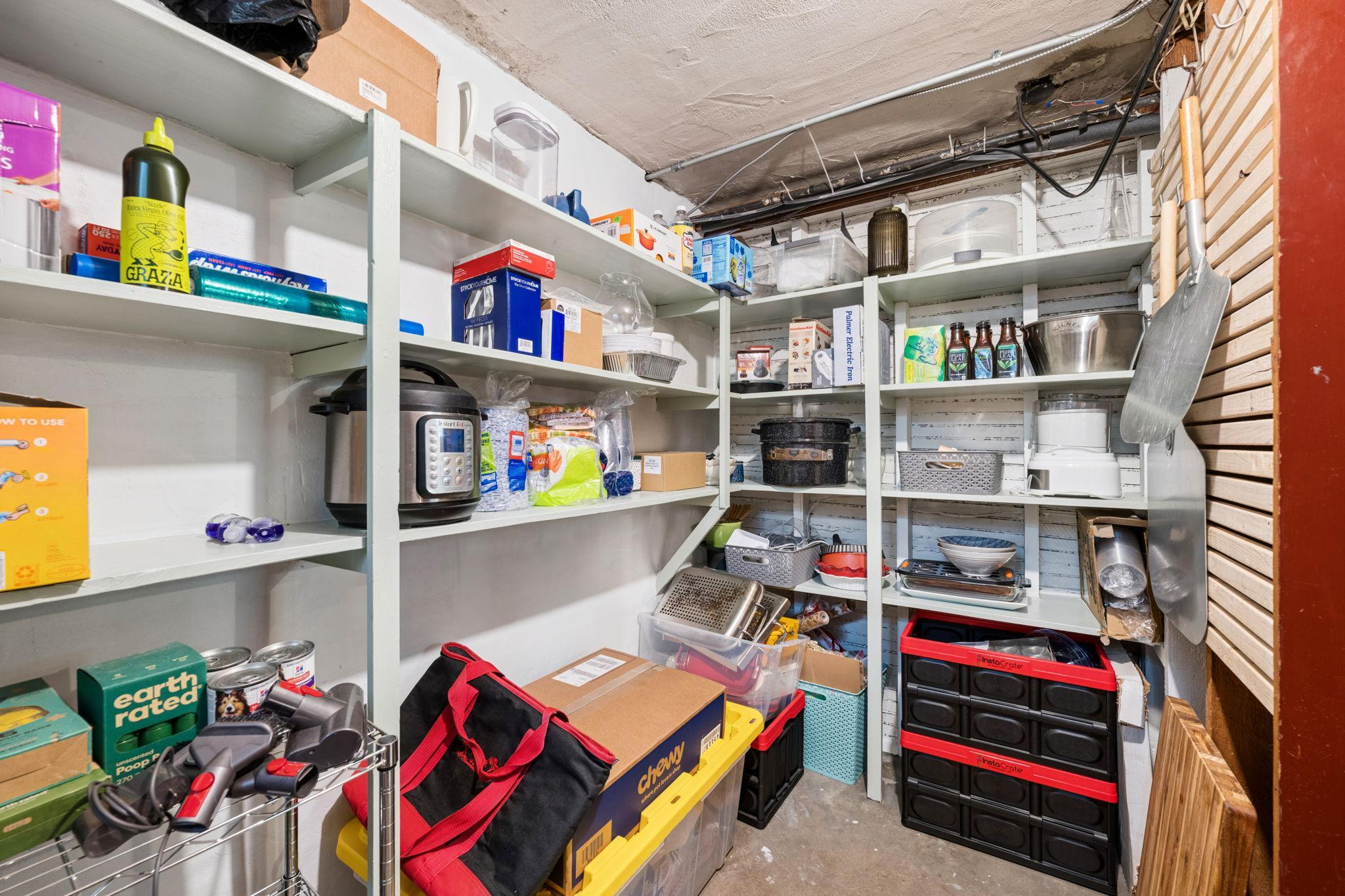 Basement - Storage