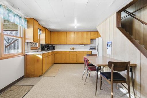 Lower level walk out kitchen