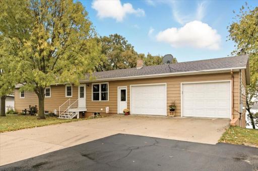Oversided double car garage