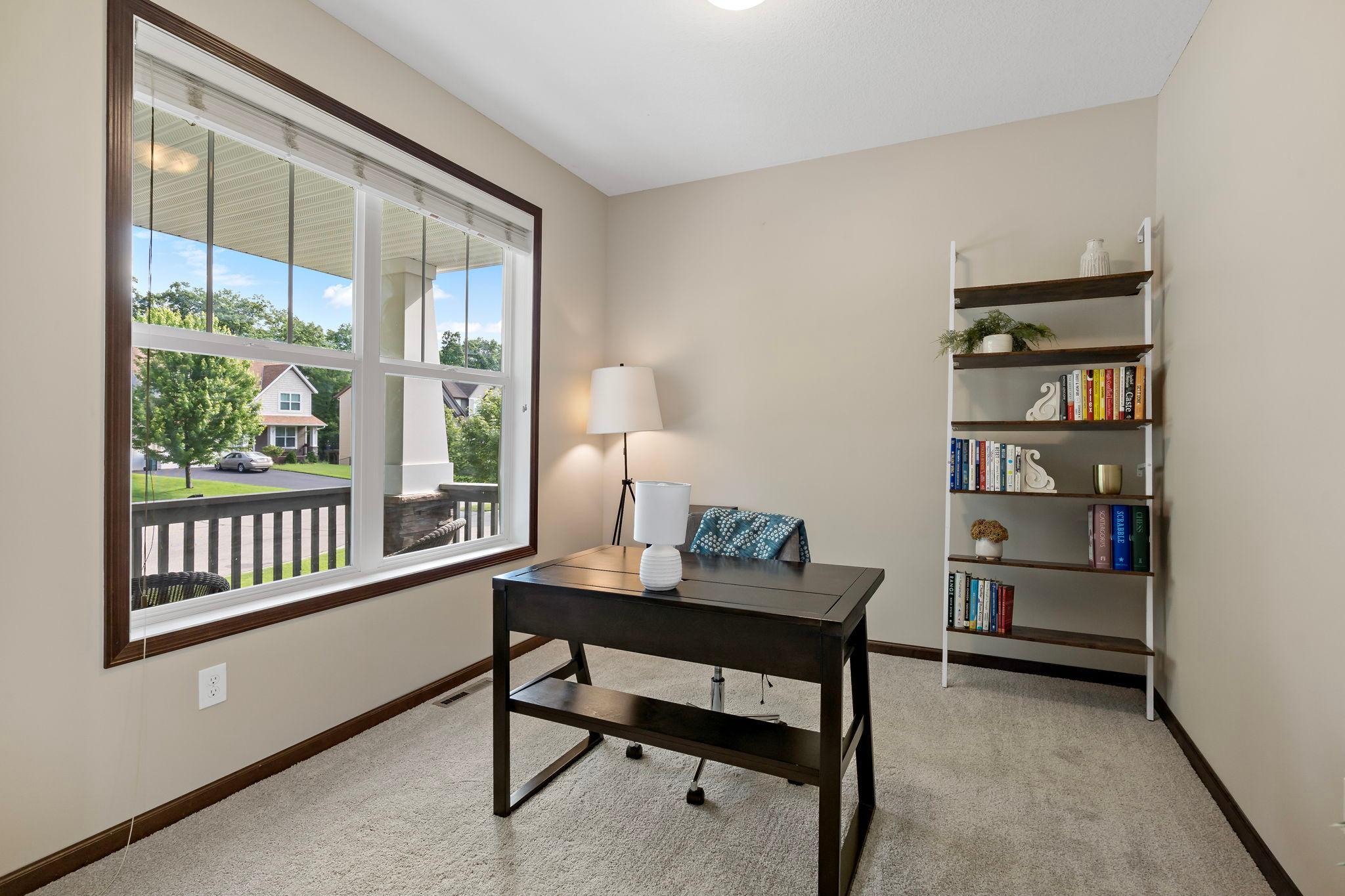 Main floor office in addition to 5 bedrooms