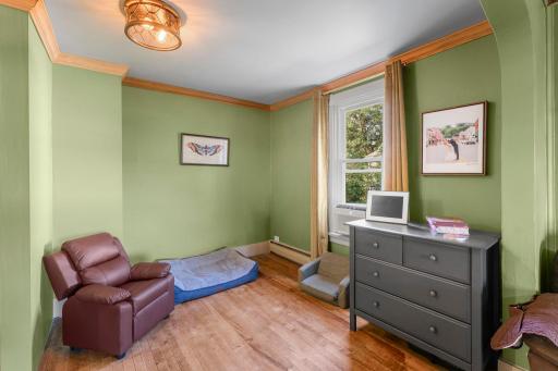 This area could easily be used as your dining room.