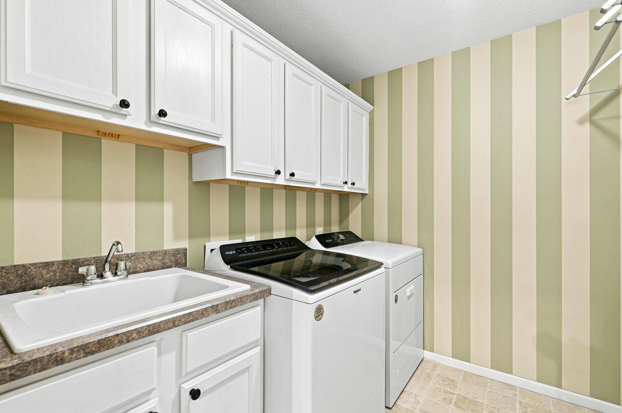 Main floor laundry