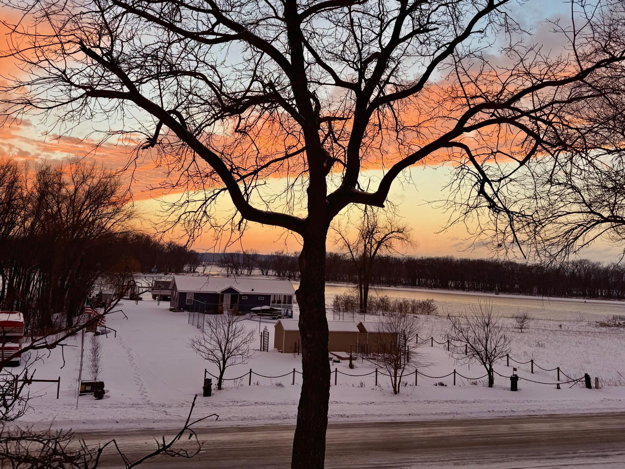Winter Sunset Beauty