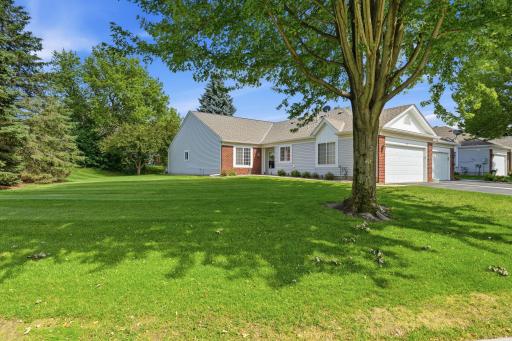 Lovely lawn - irrigation is included in the HOA fee